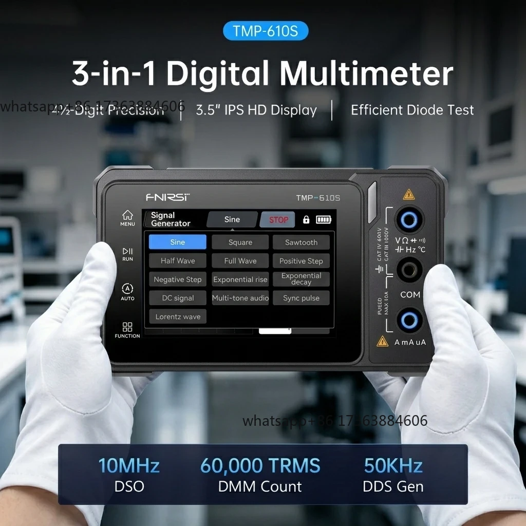 FNIRSI TMP-610S Digital Multim - Fnirsi Digital Oscilloscope Handheld 评论和价格
