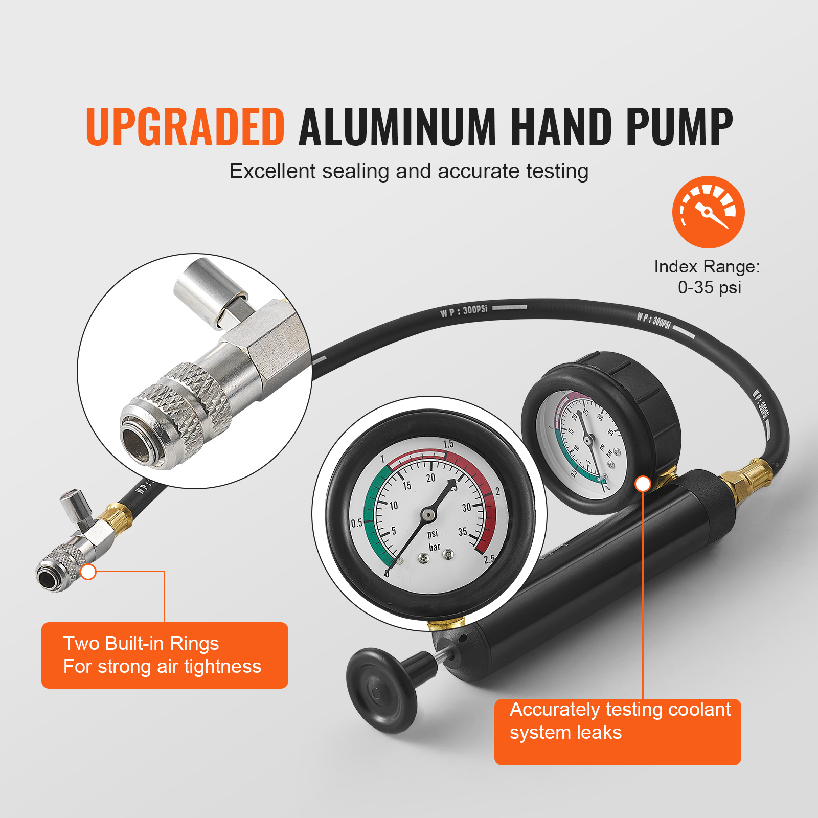 28 pcs Universal Radiator Pres - Vacuum Chamber Kit With Pump 评论和价格